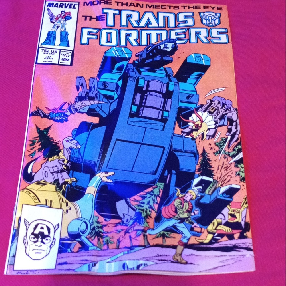 Marvel The Transformers "More than meets the Eye" Apr 1987  Issue #27 Comic Book